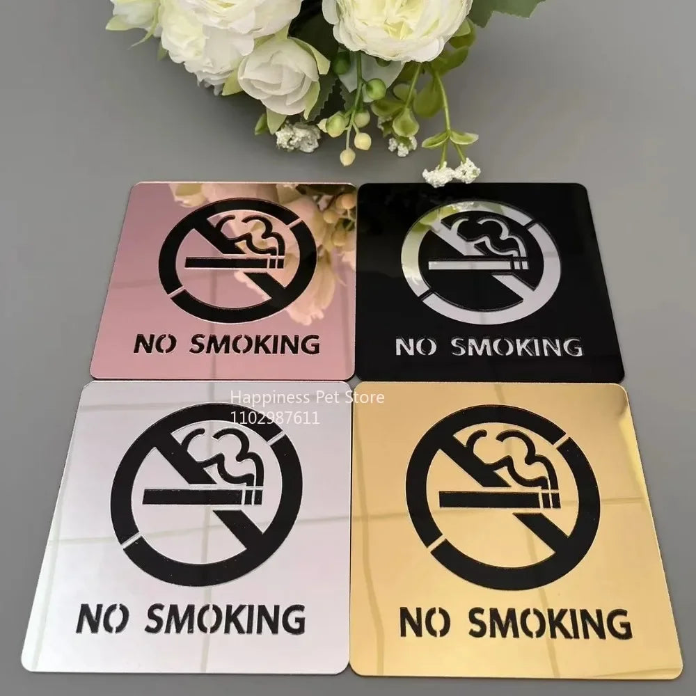WiFi Sign Sticker Mirror Surface Account Password Acrylic WiFi Sign 3D Mirror Wall Sticker for Cker for Public Places Shops Home