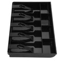 Five Grids Cash Tray 15.94*9.65*1.38in For Supermarket Cash Register Drawers Or Cash Boxes